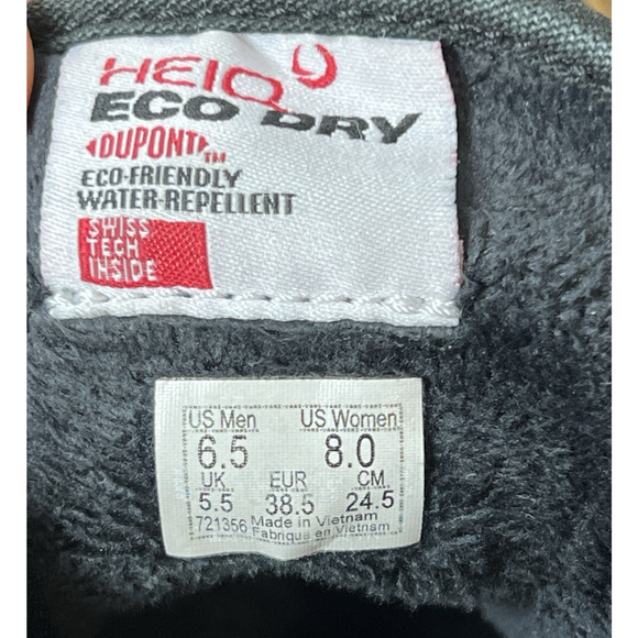 Vans Shoes Mens 6.5 Ultrarange Heiq Eco Dry Black Suede Sk8 Hi Gum Sole Womens 8 - Picture 11 of 11